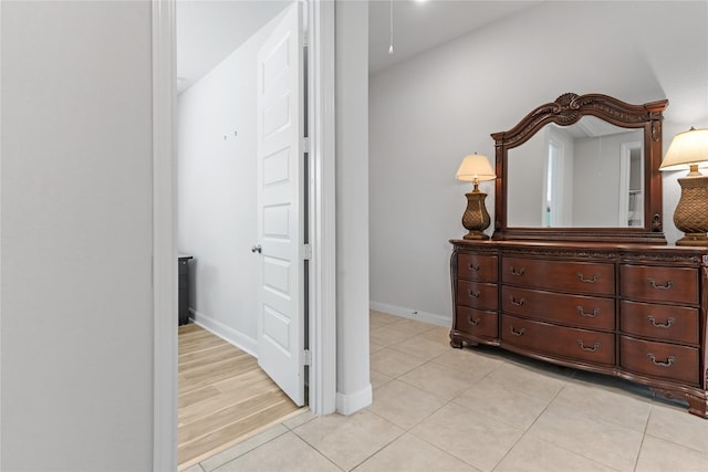 19815 Caprock Falls Ct, Cypress, TX 77433 - bedroom with light tile patterned flooring and baseboards