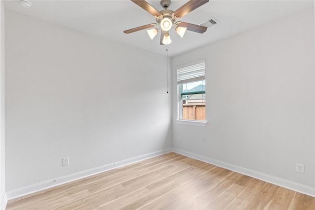 19815 Caprock Falls Ct, Cypress, TX 77433 - unfurnished room featuring light wood-style floors and a ceiling fan