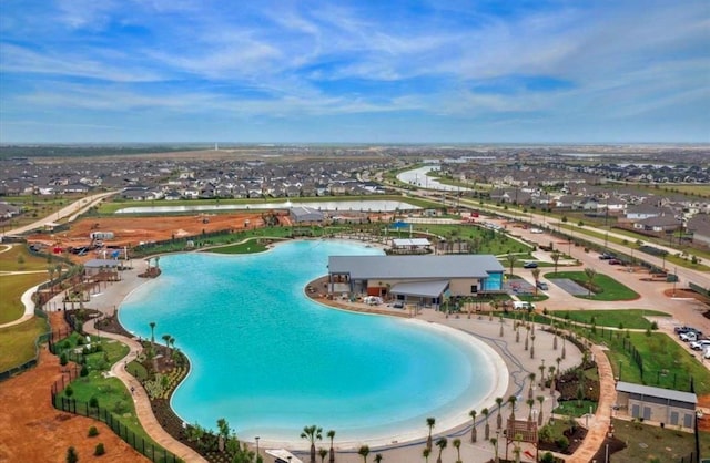 2040 Terra Rose Dr, Katy, TX 77493 - drone / aerial view of a pool area
