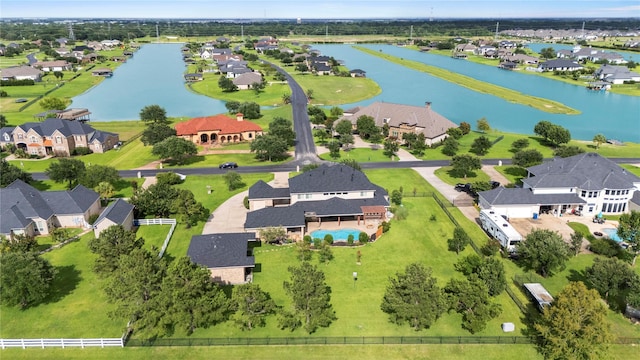 3211 Lakes Of Katy Ln, Katy, TX 77493 - aerial perspective of suburban area with a large body of water