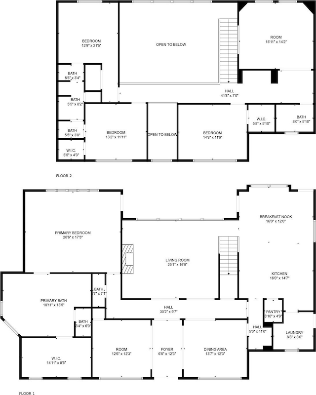 3211 Lakes Of Katy Ln, Katy, TX 77493 - view of floor plan / room layout