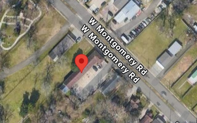 6633 W Montgomery Rd, Houston, TX 77091 - aerial map of property and surrounding area