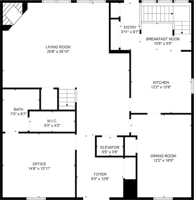 9 Farther Pt, Houston, TX 77024 - view of home floor plan