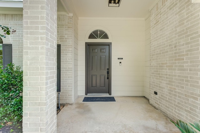 17814 Placid Oak Ct, Cypress, TX 77433 - view of exterior entry featuring brick siding