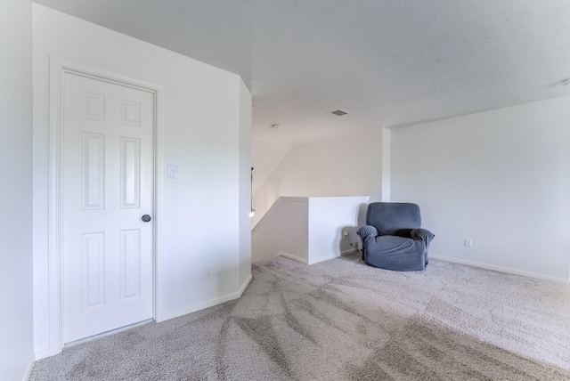 17814 Placid Oak Ct, Cypress, TX 77433 - unfurnished room featuring an upstairs landing, carpet, and lofted ceiling