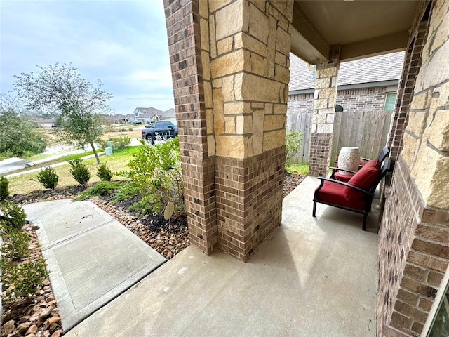 18802 Verdura Dr, New Caney, TX 77357 - view of patio / terrace