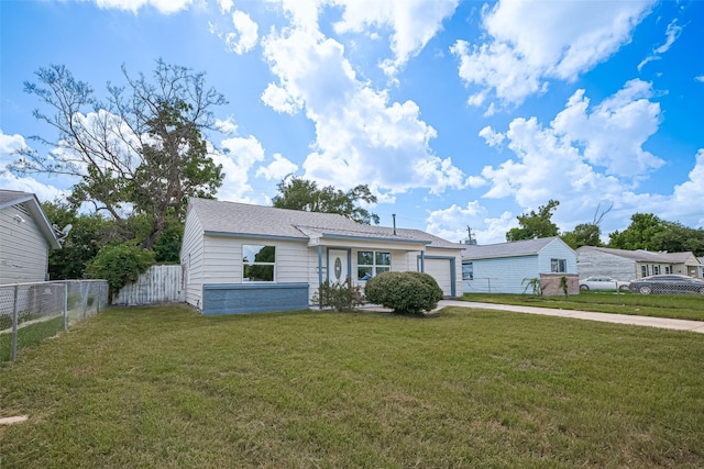 11311 Raincove Dr, Houston, TX 77016 - view of front of house featuring a garage and concrete driveway