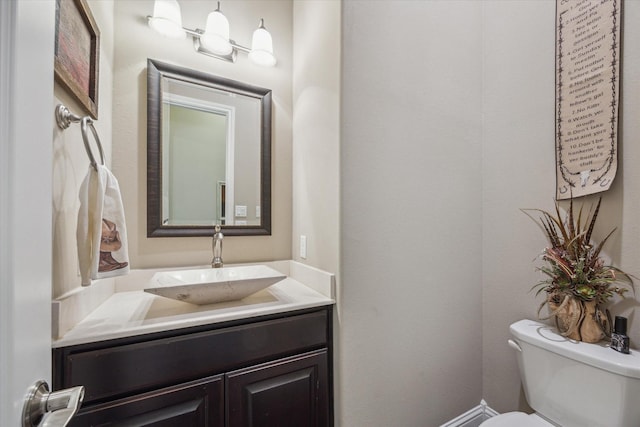 28114 Bayou Cove Ct, Fulshear, TX 77441 - bathroom with toilet and vanity