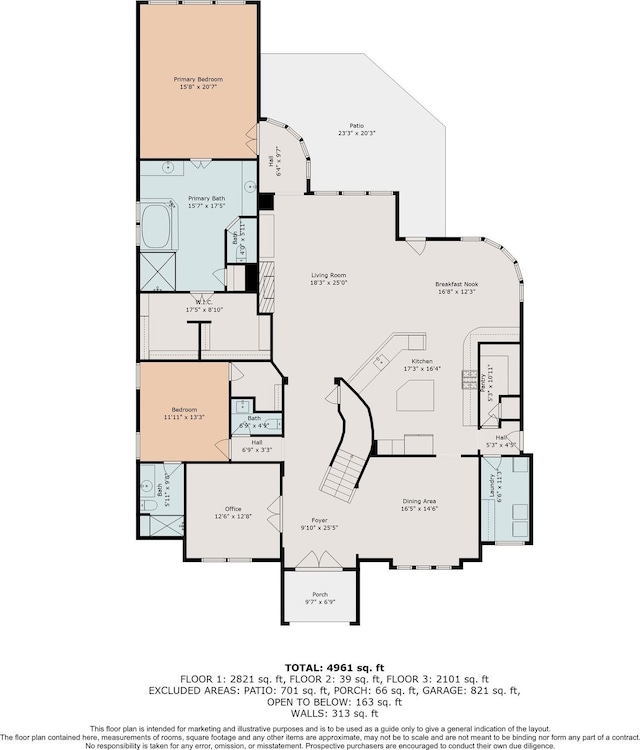 28114 Bayou Cove Ct, Fulshear, TX 77441 - view of floor plan / room layout
