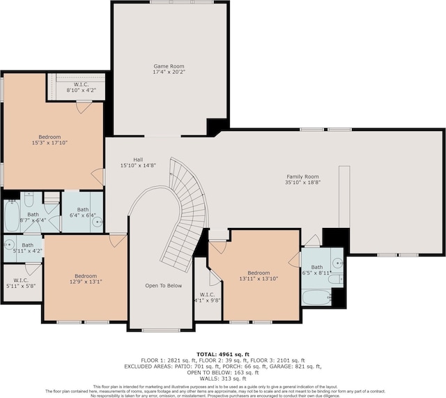 28114 Bayou Cove Ct, Fulshear, TX 77441 - view of room layout