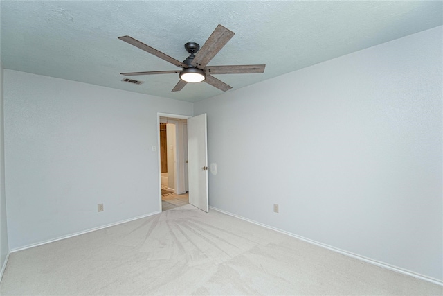 25418 Sugar Valley Ln, Spring, TX 77373 - empty room with a ceiling fan and light colored carpet