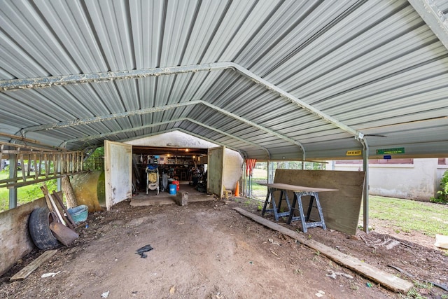 600 Brazos St, Glidden, TX 78943 - view of horse barn
