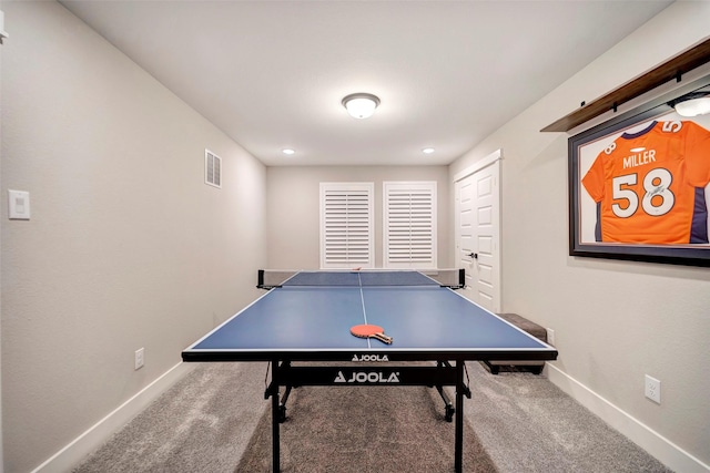 3615 Weston Manor Ln, Houston, TX 77055 - game room featuring carpet floors