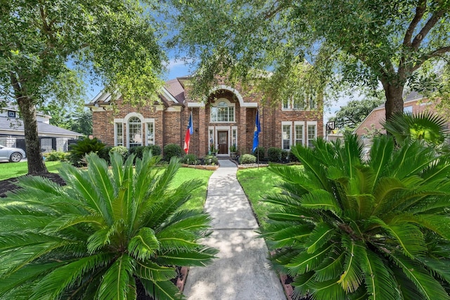 18718 Glenn Haven Estates Dr, Spring, TX 77379 - view of front facade featuring brick siding