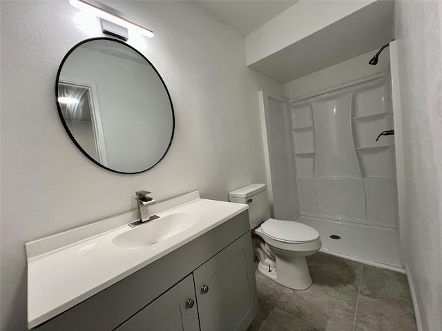 10447 Winding Trail Rd, La Porte, TX 77571 - bathroom with vanity and a shower