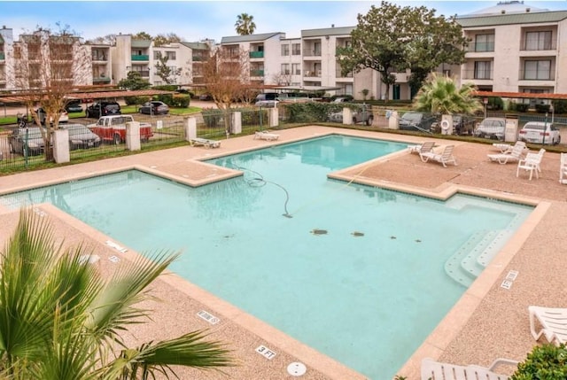 2818 S Bartell Dr S Unit 6, Houston, TX 77054 - community pool featuring a patio area