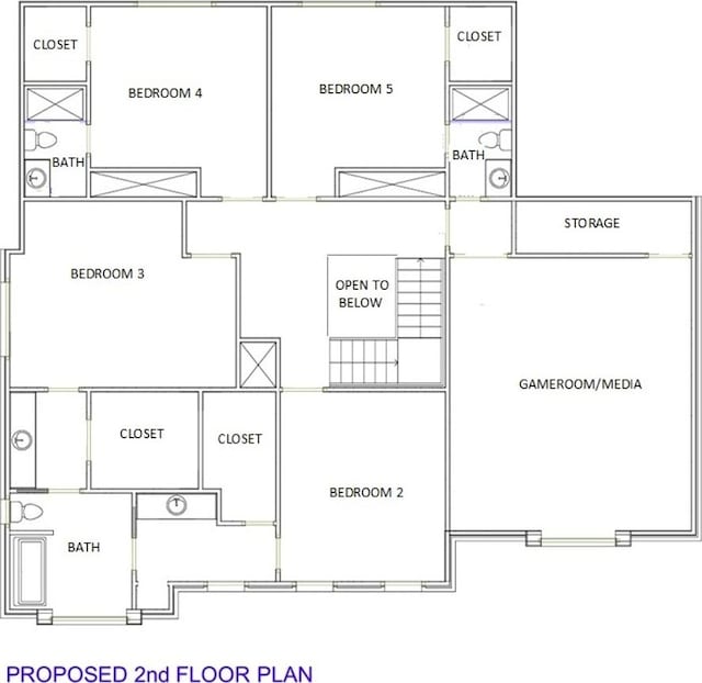 6911 Hartland Ave, Houston, TX 77055 - view of home floor plan
