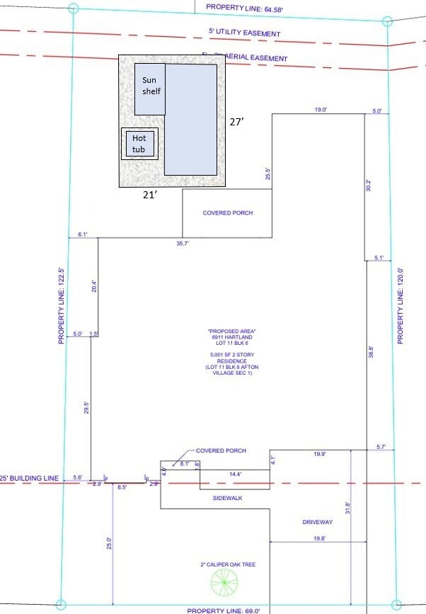 6911 Hartland Ave, Houston, TX 77055 - view of room layout