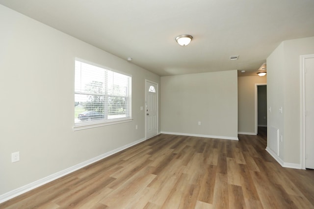 1440 Shepherd St, Hempstead, TX 77445 - empty room featuring wood finished floors and baseboards