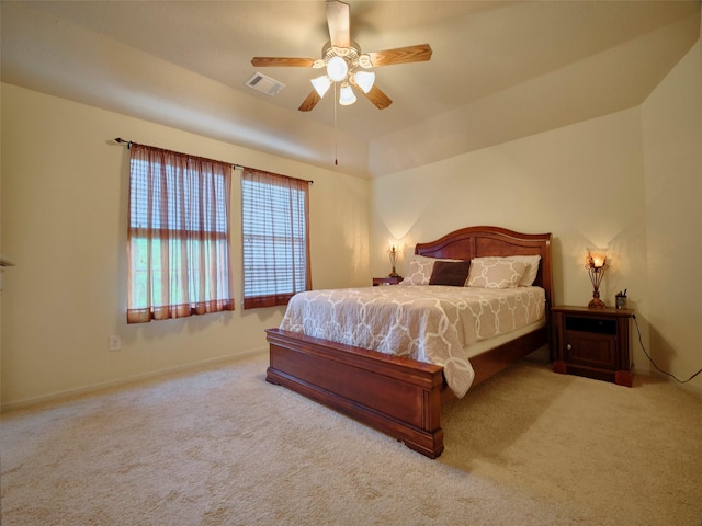 21603 Micheala Way, Humble, TX 77338 - bedroom featuring carpet floors and a ceiling fan