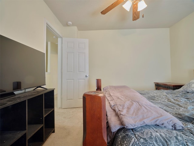 21603 Micheala Way, Humble, TX 77338 - bedroom featuring carpet floors and ceiling fan