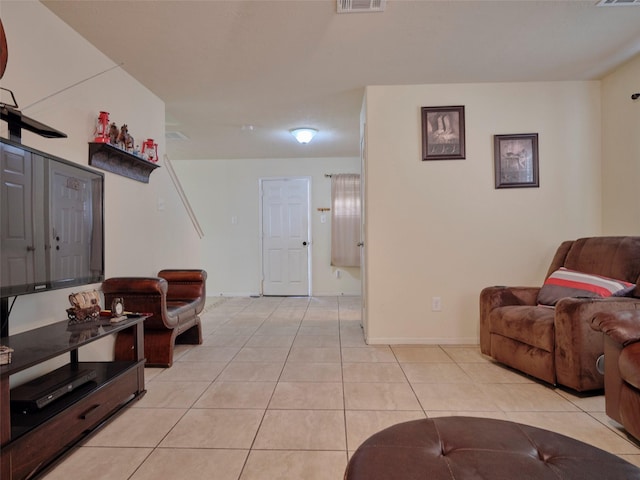 21603 Micheala Way, Humble, TX 77338 - living room with light tile patterned flooring and baseboards