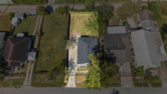 2346 Delafield St, Houston, TX 77023 - aerial view of property and surrounding area featuring nearby suburban area