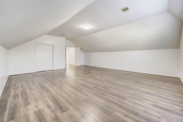 19138 S Whimsey Dr, Cypress, TX 77433 - additional living space with vaulted ceiling and wood finished floors