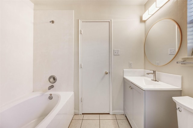 19138 S Whimsey Dr, Cypress, TX 77433 - bathroom featuring vanity and tile patterned floors