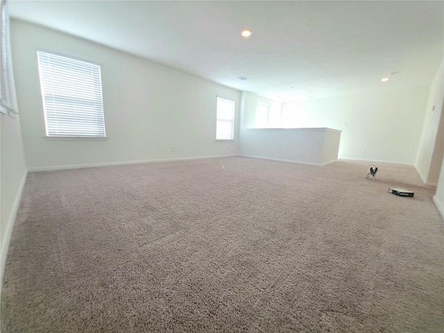 4122 Mossy Bank Ln, Houston, TX 77068 - carpeted spare room with baseboards and recessed lighting