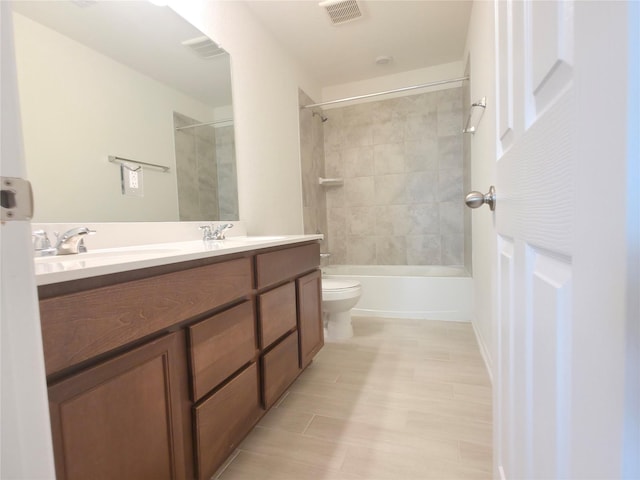 4122 Mossy Bank Ln, Houston, TX 77068 - full bath with double vanity and bathtub / shower combination