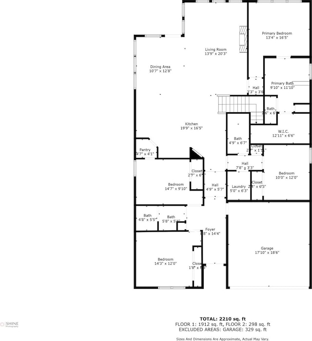 23613 Alder Branch Ln, New Caney, TX 77357 - view of floor plan / room layout