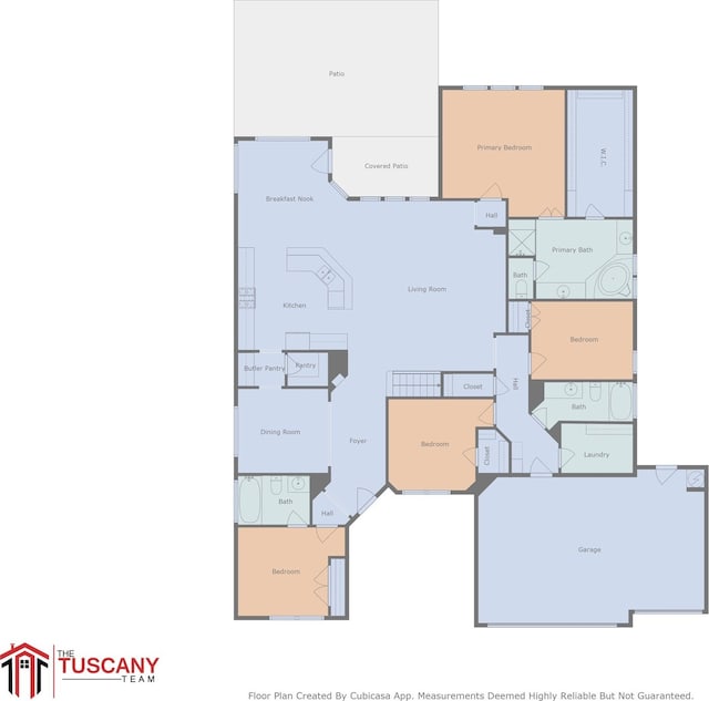 310 Blossom Terrace Ln, Rosenberg, TX 77469 - view of floor plan / room layout
