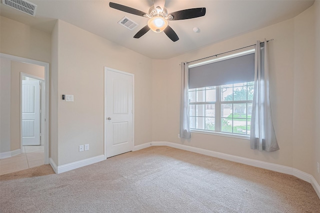 310 Blossom Terrace Ln, Rosenberg, TX 77469 - unfurnished room with carpet floors and a ceiling fan