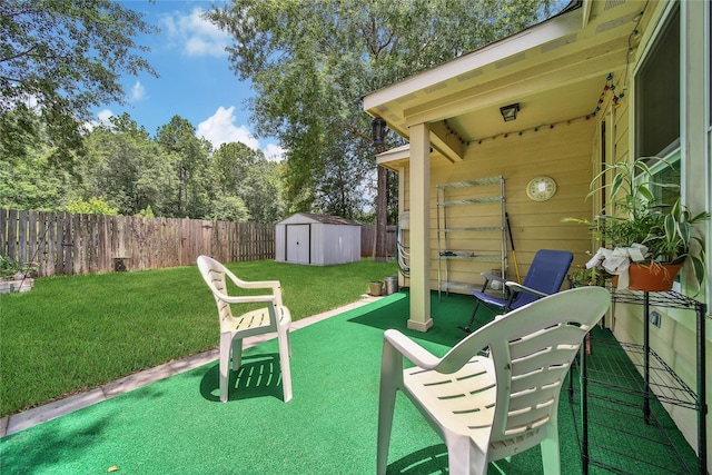 9731 Gulfstream Dr, Conroe, TX 77303 - fenced backyard with a shed
