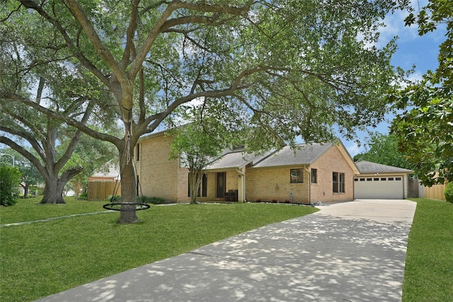 503 Ellingham Dr, Katy, TX 77450 - view of front of house featuring concrete driveway and brick siding