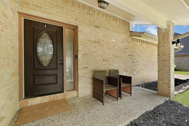 503 Ellingham Dr, Katy, TX 77450 - view of exterior entry with brick siding