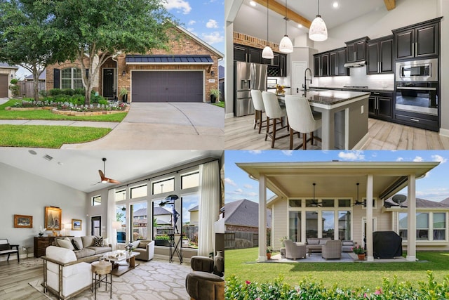 14926 Violet Willow Ct, Cypress, TX 77429 - view of a document with a collage of images
