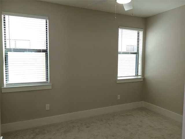2401 Crawford St Unit A109, Houston, TX 77004 - carpeted spare room with healthy amount of natural light and a ceiling fan
