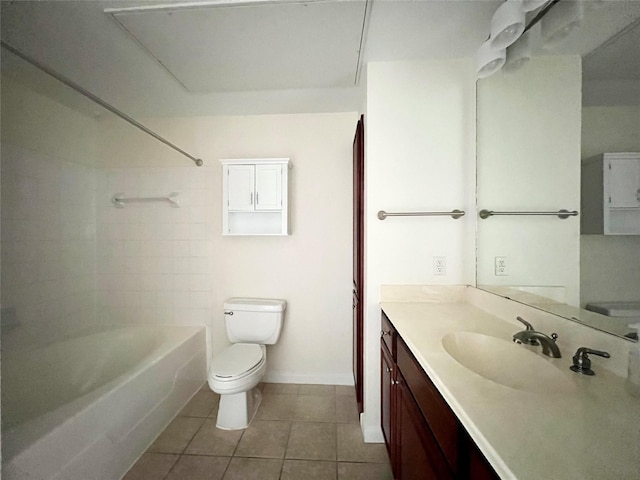 7575 Kirby Dr Unit 1203, Houston, TX 77030 - full bath with tile patterned flooring, vanity, and shower / bathtub combination
