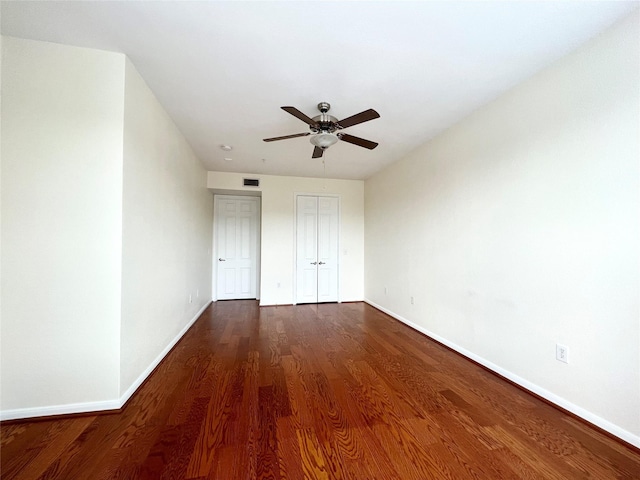 7575 Kirby Dr Unit 1203, Houston, TX 77030 - unfurnished bedroom featuring wood finished floors and a ceiling fan
