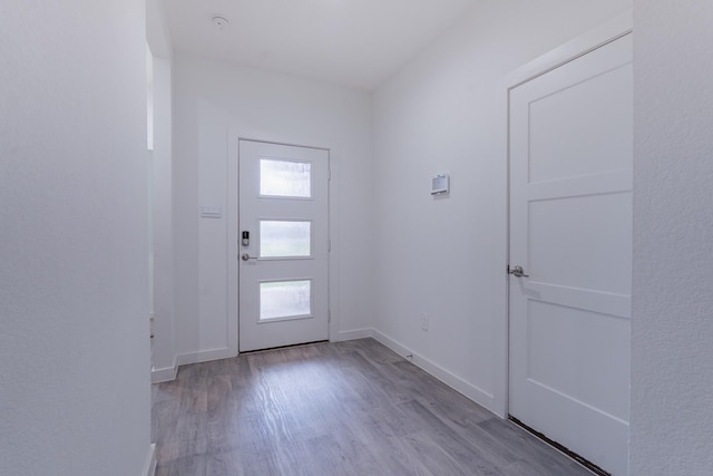 14205 Wonder Lake Ln, Conroe, TX 77384 - entryway with plenty of natural light and wood finished floors