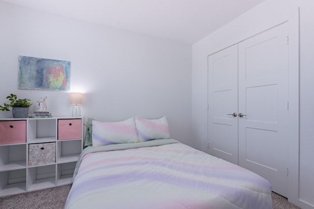 14205 Wonder Lake Ln, Conroe, TX 77384 - bedroom with carpet flooring and a closet