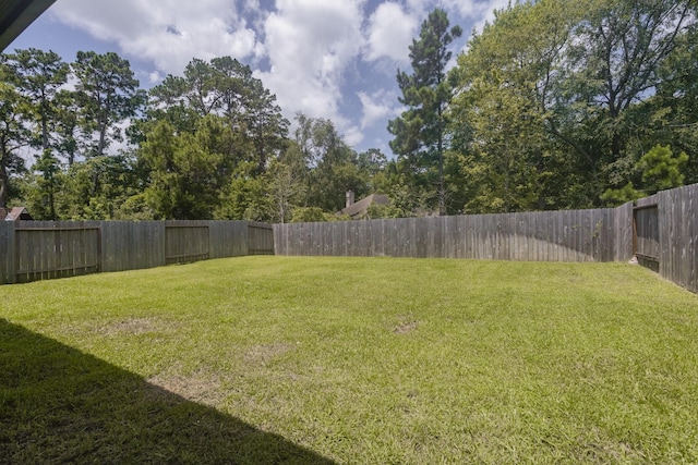 14205 Wonder Lake Ln, Conroe, TX 77384 - view of fenced backyard