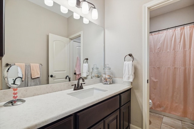13627 Saddlebred Springs Ln, Cypress, TX 77429 - full bathroom featuring vanity and a shower with curtain