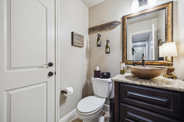 13627 Saddlebred Springs Ln, Cypress, TX 77429 - bathroom featuring vanity and toilet