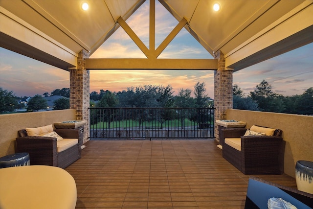 13627 Saddlebred Springs Ln, Cypress, TX 77429 - view of wooden deck