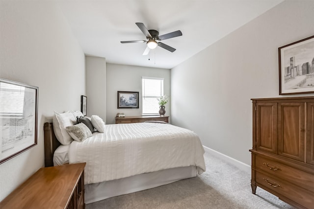 10119 Napier Dr, Iowa Colony, TX 77583 - bedroom featuring light colored carpet and a ceiling fan