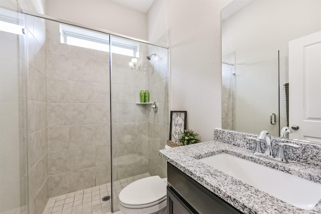 10119 Napier Dr, Iowa Colony, TX 77583 - full bathroom with tiled shower and vanity