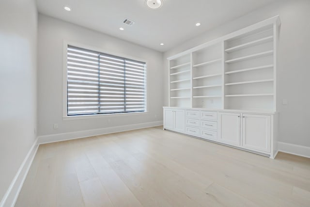2822 Westgrove Ln, Houston, TX 77027 - spare room with light wood-style floors and recessed lighting